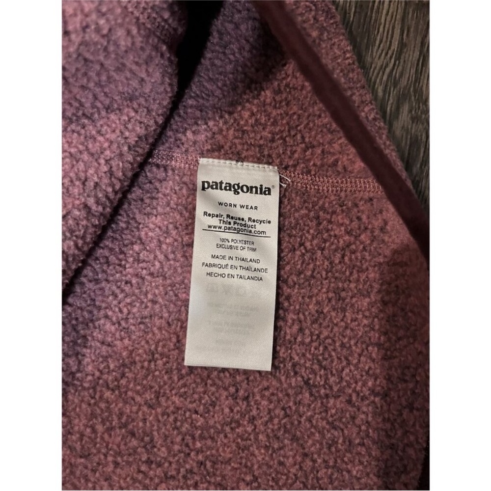 Womens Better Sweater® 1/4-Zip in Kiln Pink Size Small Athleisure Heritage - Picture 4 of 6